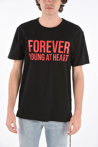 printed crew-neck t-shirt