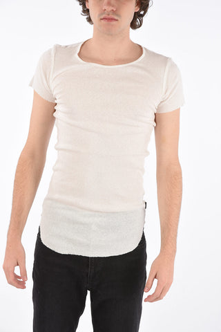 Ribbed Asymmetrical t-shirt