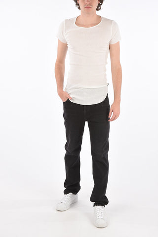 Ribbed Asymmetrical t-shirt
