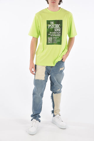 T-shirt girocollo stampata