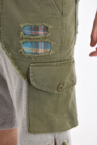 sweat cargo bermuda