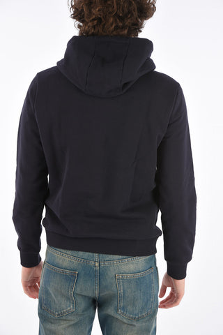 felpa hoodie in cotone