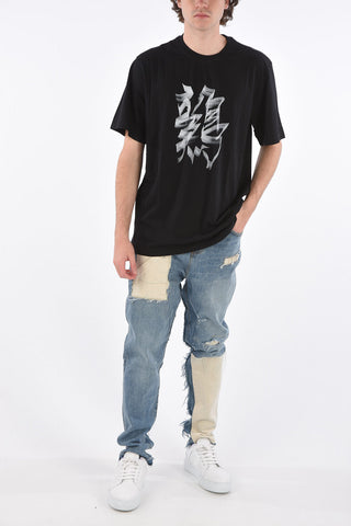 printed crew-neck ROOSTER t-shirt
