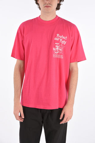 printed crew-neck t-shirt