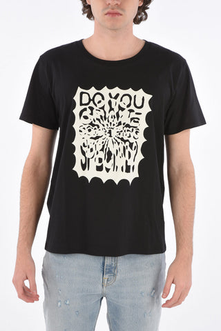 printed cotton t-shirt