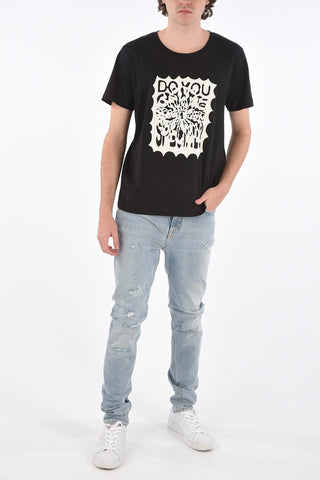 printed cotton t-shirt