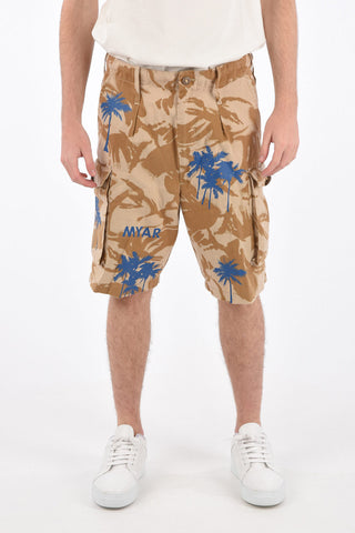 shorts cargo a una pince