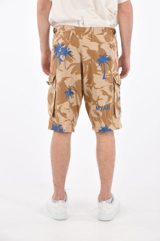 shorts cargo a una pince