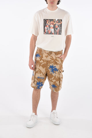 shorts cargo a una pince