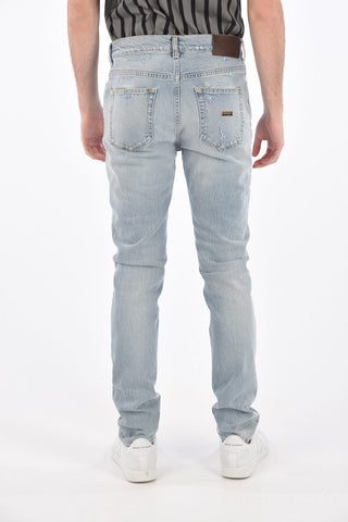 Distressed Skinny Fit Jeans 15 Cm