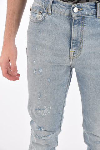Distressed Skinny Fit Jeans 15 Cm