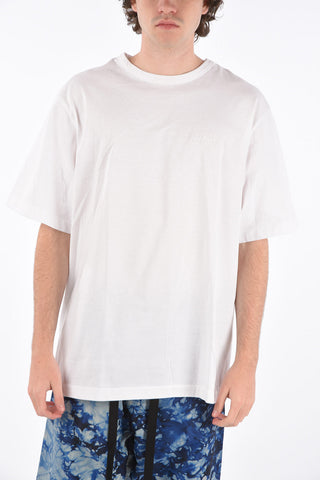 printed back crew-neck t-shirt