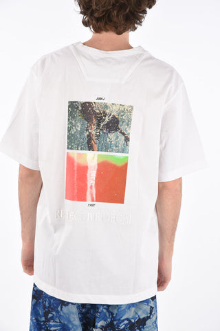 printed back crew-neck t-shirt