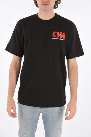 printed crew-neck t-shirt