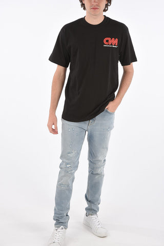 printed crew-neck t-shirt