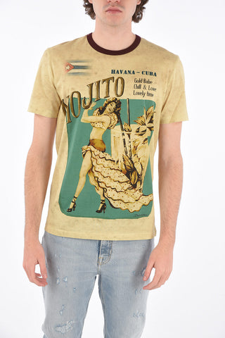 printed crew-neck t-shirt