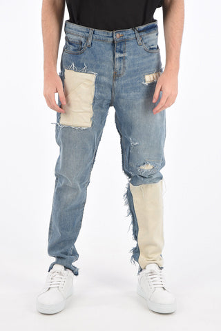 17cm vintage effect jeans L.32