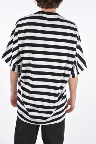 striped crew-neck t-shirt