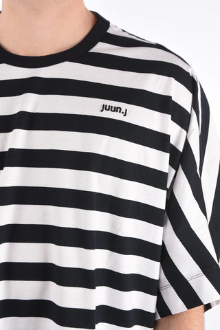 striped crew-neck t-shirt