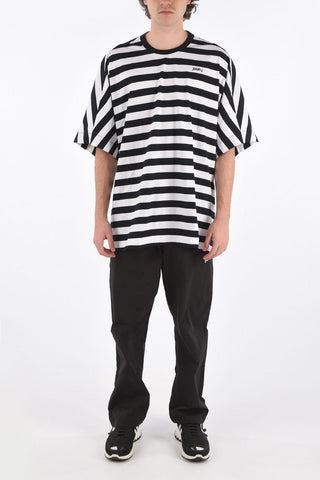 striped crew-neck t-shirt