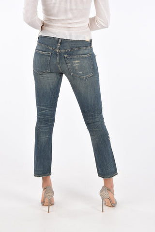 boyfriend jeans Slim Fit EMERSON con Ricami