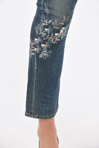 boyfriend jeans Slim Fit EMERSON con Ricami