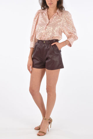 Shorts in Pelle