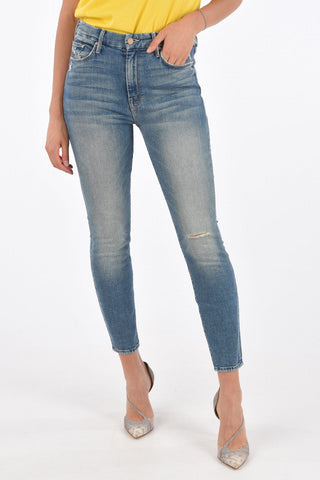 High Waist Slim Fit Jeans