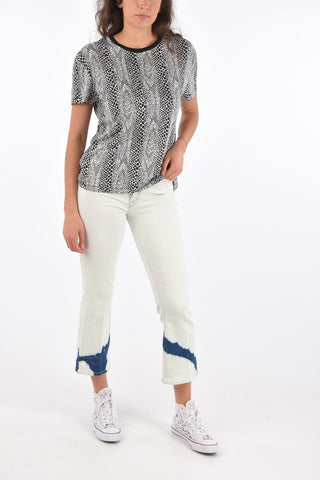 t-shirt stampa serpente