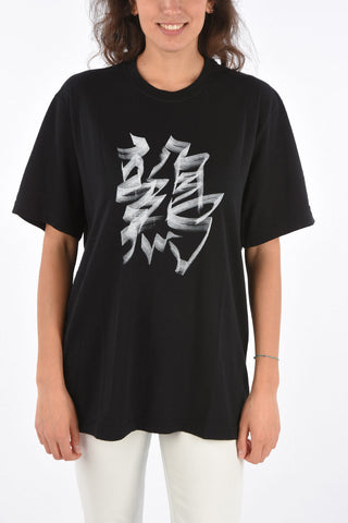 printed crew-neck ROOSTER t-shirt