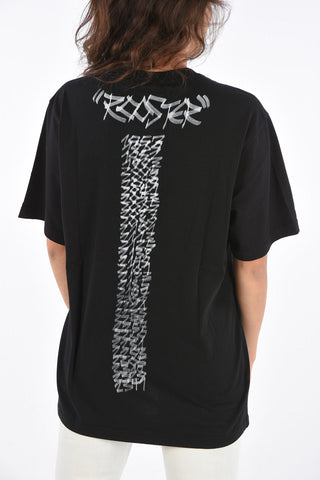 printed crew-neck ROOSTER t-shirt