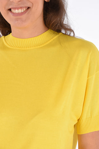 Cotton Short Sleeve Sweater