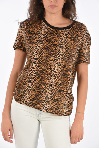 t-shirt stampa ghepardo