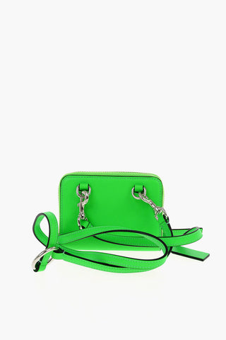 GARAVANI VLTN leather wallet with removable shoulder strap