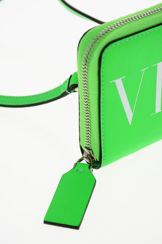 GARAVANI VLTN leather wallet with removable shoulder strap