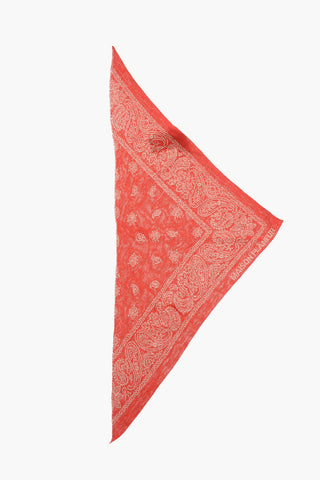 paisley triangular foulard