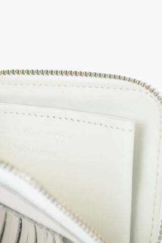fringed leather wallet