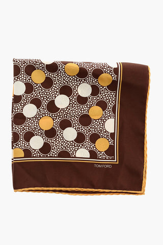 polka dots silk Handkerchief