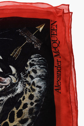 foulard in seta a fantasia
