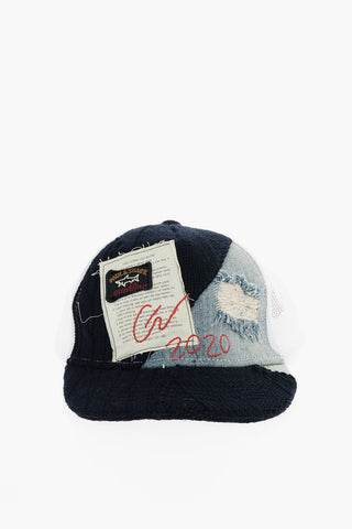 GREG LAUREN patchwork cap