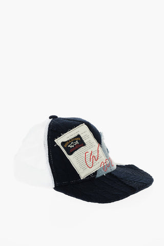GREG LAUREN patchwork cap