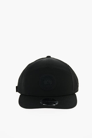 cappello baseball con dettagli mesh