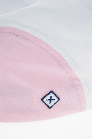 LAROSE two-tone embroidered LA CASQUETTE Cap