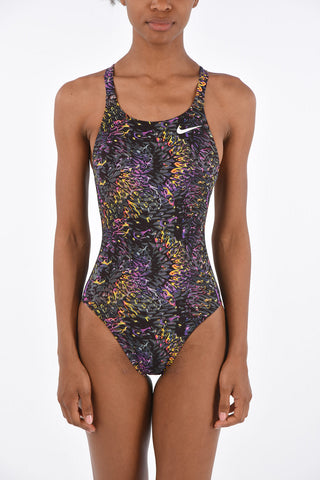 Printed One Piece Swimsuit
