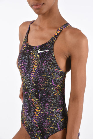 Printed One Piece Swimsuit