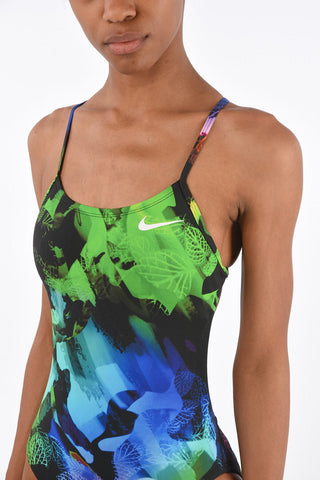 Printed One Piece Swimsuit