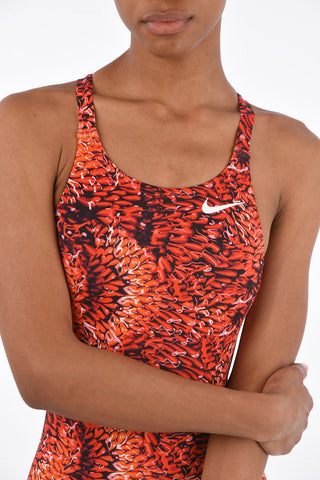 Printed One Piece Swimsuit