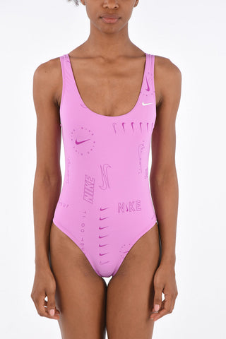 Logo Printed One piece Swimsuit