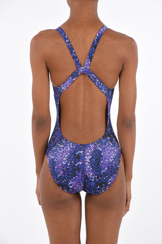 Printed One Piece Swimsuit