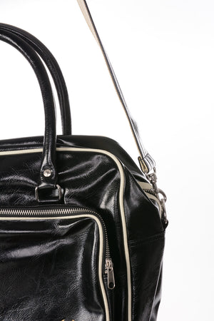 ecoleather Classic Shoulder bag with removable shoulder strap